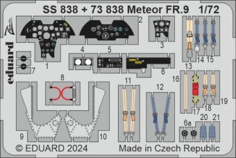 Eduard SS838 Meteor FR.9 AIRFIX 1:72