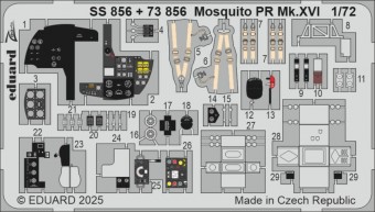 Eduard SS856 Mosquito PR Mk.XVI 1/72 for Special Hobby 1:72