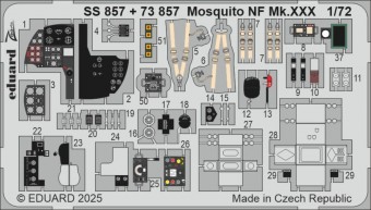 Eduard SS857 Mosquito NF Mk.XXX 1/72 for Special Hobby 1:72