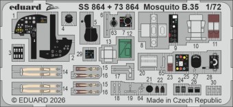 Eduard SS864 Mosquito B.35 for Airfix 1:72