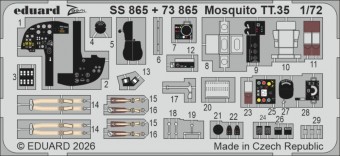 Eduard SS865 Mosquito TT.35 for Airfix 1:72
