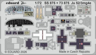 Eduard Accessories SS875 Ju 52/3mg4e for Airfix 1:72