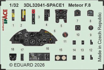 Eduard BIG33173 Meteor F.8 1/32 for Revell 1:32