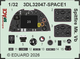 Eduard BIG33176 Spitfire Mk.Vb for Kotare 1:32