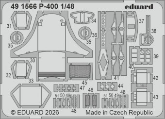 Eduard BIG49472 P-400 for Arma Hobby 1:48