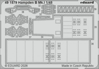 Eduard BIG49475 Hampden B Mk.I 1/48 for ICM 1:48