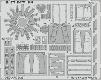 Eduard BIG49476 P-47M 1/48 for Miniart 1:48