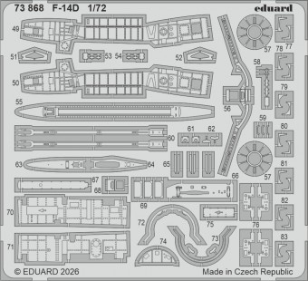 Eduard BIG72193 F-14D for Tamiya 1:72