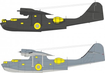 Eduard EX1182 PBY-5A Tface for Eduard / Revell 1:48