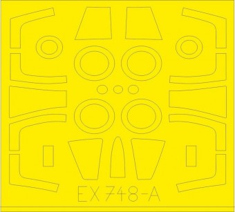 Eduard EX748 F-104DJ TFace KINETIC 1:48