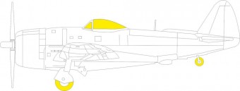 Eduard EX894 P-47N TFace for ACADEMY 1:48