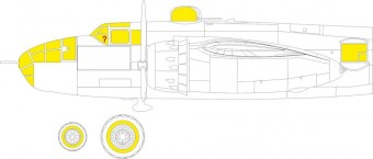 Eduard EX926 B-25J glazed nose TFace 1/48 HKM
