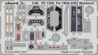 Eduard FE1200 Fw 190A-8/R2 Weekend for EDUARD 1:48