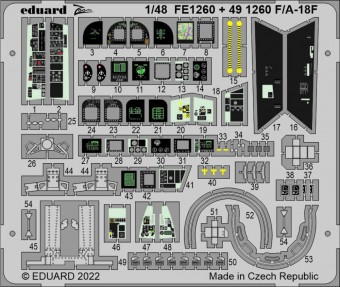 Eduard FE1260 F/A-18F for HOBBY BOSS 1:48