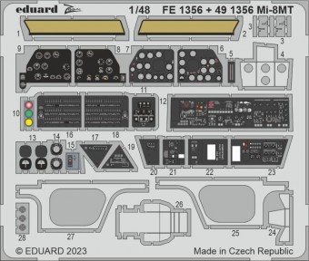 Eduard FE1356 Mi-8MT TRUMPETER 1:48