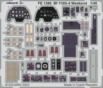 Eduard FE1368 Bf 110G-4 Weekend EDUARD 1:48