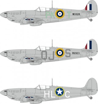 Eduard JX350 Spitfire Mk.Vb early code letters (for 32006 kit) for Kotare 1:32