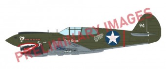 Eduard 11185 PACIFIC STAR P-40E Warhawk DUAL COMBO EDUARD-LIMITED 1:48