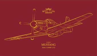 Eduard R0021 P-51D MUSTANG DUAL COMBO ROYAL CLASS 1:72