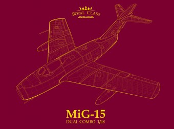 Eduard Plastic Kits R0026 MiG-15 ROYAL CLASS 1:48