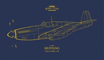 Eduard R0019 P-51B Mustang 1/48 EDUARD-ROYAL CLASS 1:48