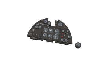 Eduard SIN648152 Hurricane Mk.IIc w/ rounded exhausts for Arma Hobby 1:48