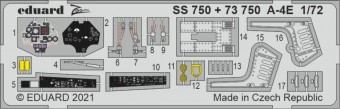 Eduard SS750 A-4E 1/72 for FUJIMI / HOBBY 2000 1:72