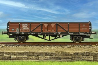 Exact Train AF22051 Vagon gondola tip ISFF, CFR, epoca III
