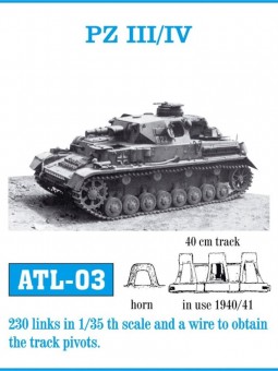Friulmodel ATL-003 Pz III (H-J) / Pz IV _ 1:35