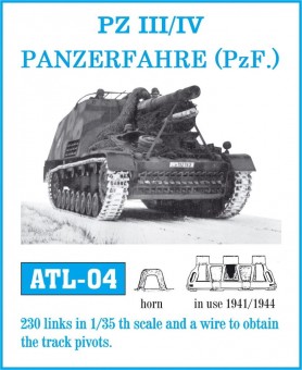 Friulmodel ATL-004 Pz III (H-K) / Pz IV (E-J) 1:35