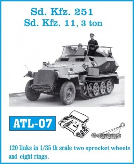 Friulmodel ATL-007 SdKfz 251 Halftrack 1:35