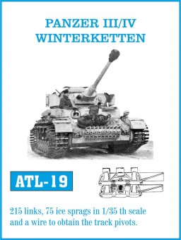 Friulmodel ATL-019 PANZER III/IV WINTERKETTEN