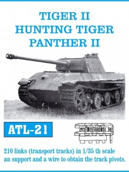 Friulmodel ATL-021 Tiger II Transportkette / Panther II 1:35