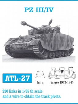 Friulmodel ATL-027 Pzkmpfw III / IV 1:35