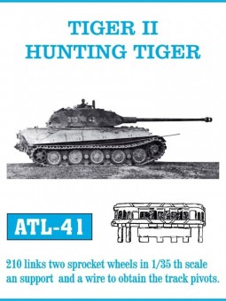 Friulmodel ATL-041 Tiger II Hunting Tiger, Early Model 1:35