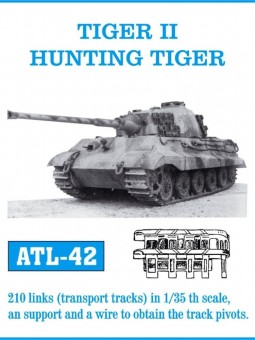Friulmodel ATL-042 Tiger II Hunting Tiger, Transport Track 1:35