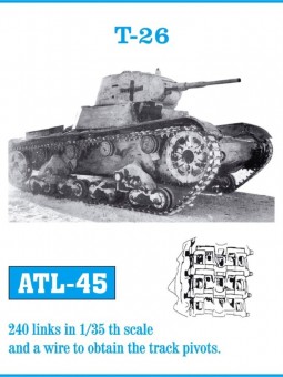 Friulmodel ATL-045 7 TP/ T-26 1:35