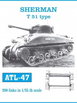 Friulmodel ATL-047 Sherman T 51 Type 1:35