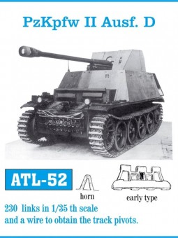 Friulmodel ATL-052 PzKpfw. Marder II Ausf.D Flammpz.II early 1:35