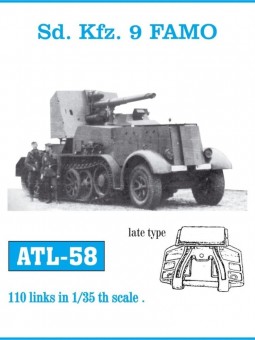 Friulmodel ATL-058 Sd.Kfz.9 FAMO, late. 1:35