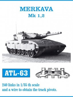 Friulmodel ATL-063 Merkava Mk 1,2 1:35