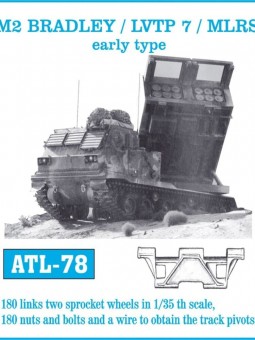 Friulmodel ATL-078 M2 Bradley/ LVTP 7/MLRS fruh 1:35