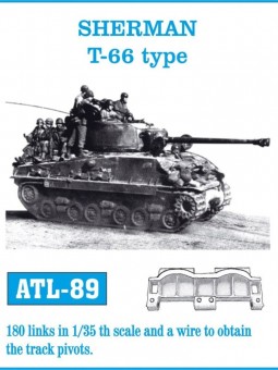 Friulmodel ATL-089 Sherman T-66 type 1:35
