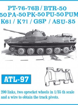 Friulmodel ATL-097 PT-76/GSZP-55 BTR-50/BTR-50PU 1:35