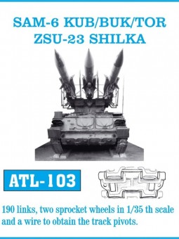Friulmodel ATL-103 SAM-6 KUB/BUK/TOR ZSU-23 SHILKA 1:35