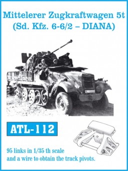 Friulmodel ATL-112 Mitt. Zugkraftwagen 5t (Sd.Kfz.6-6/2-D.) 1:35