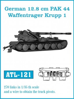 Friulmodel ATL-121 German 12.8 cm PAK 44 Waffentrager Krupp 1 1:35