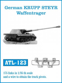 Friulmodel ATL-123 German KRUPP STEYR Waffentrager 1:35