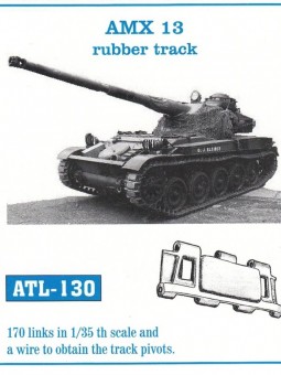 Friulmodel ATL-130 AMX 13 rubber track 1:35
