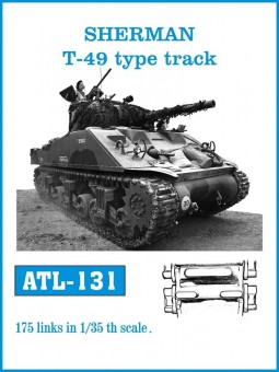 Friulmodel ATL-131 SHERMAN T-49 type track 1:35